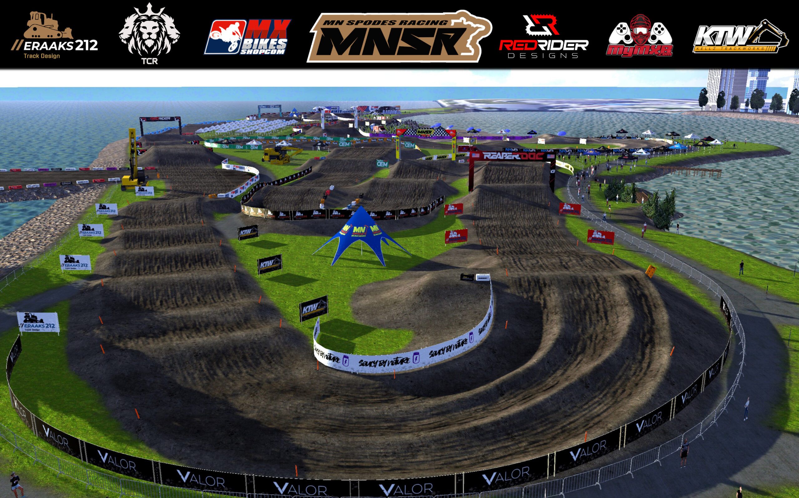 TFCMods National Series I - Bundle of 12 tracks - MX Bikes Shop