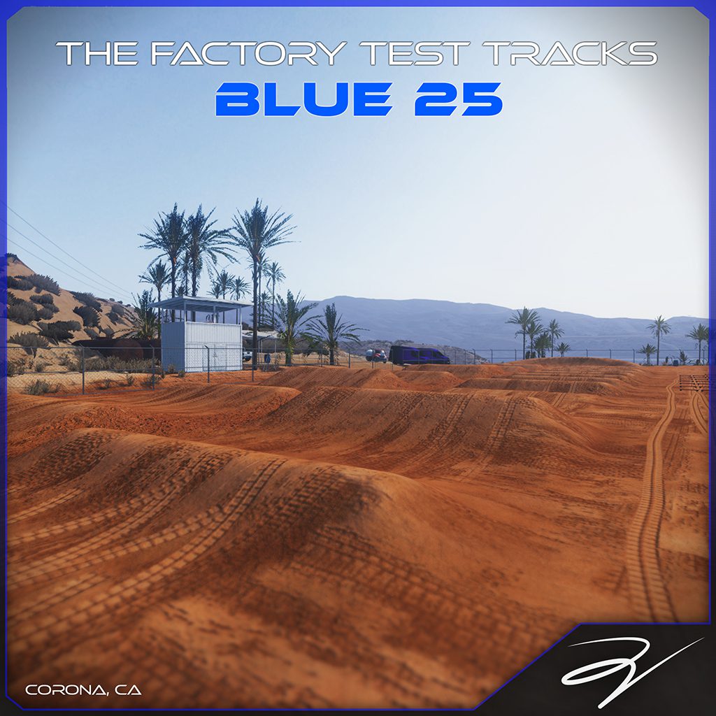 Blue SX Test Track 2025 - MX Bikes Shop