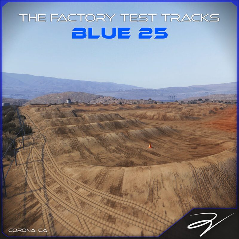 Blue SX Test Track 2025 - MX Bikes Shop