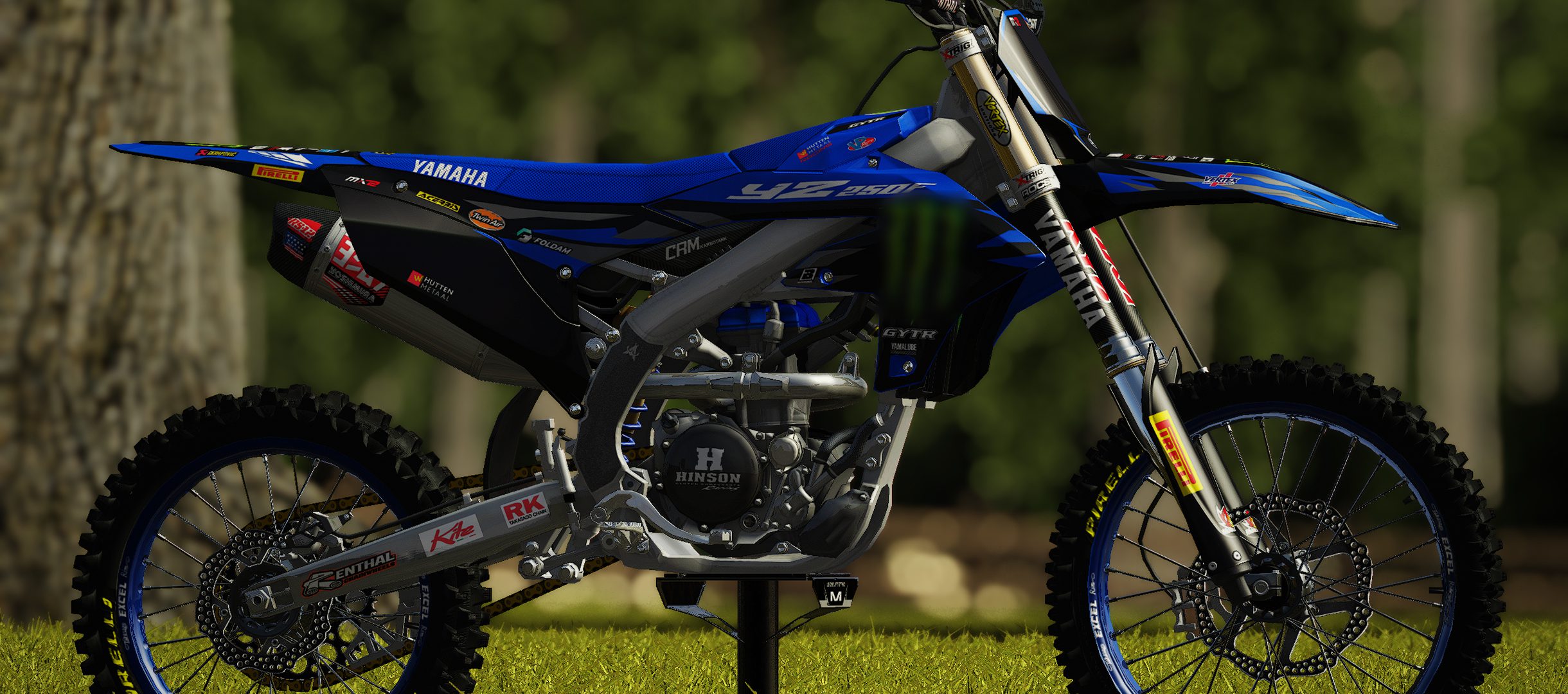 PSD] Factory Yamaha MXGP and MX2 2025 - MX Bikes Shop